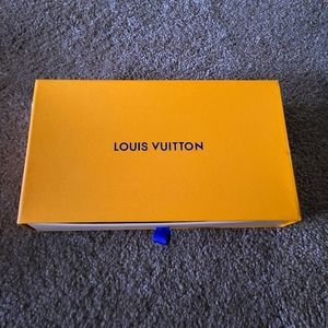 Louis Vuitton wallet box & dust bag